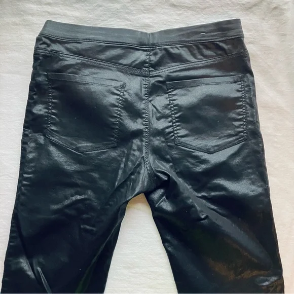 H&M Shiney black pants - Picture 2 of 4